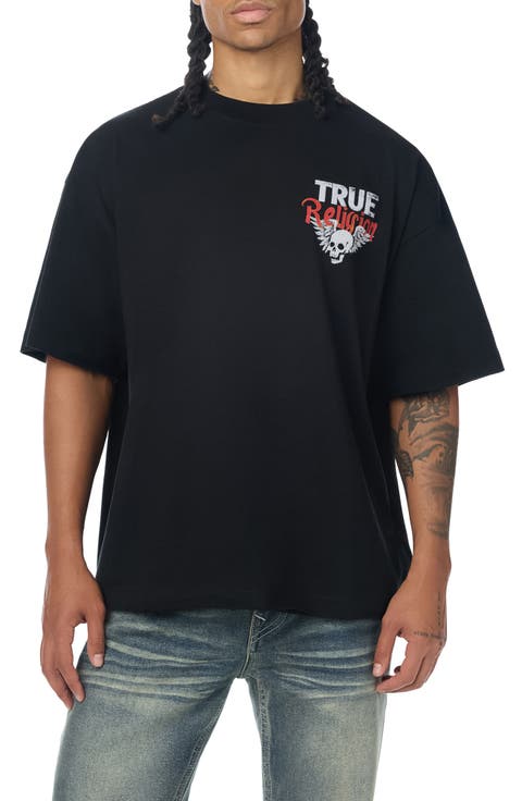 Skull Heavy Oversized Graphic Tee
