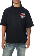 True Religion Skull Heavy Oversized Graphic Tee