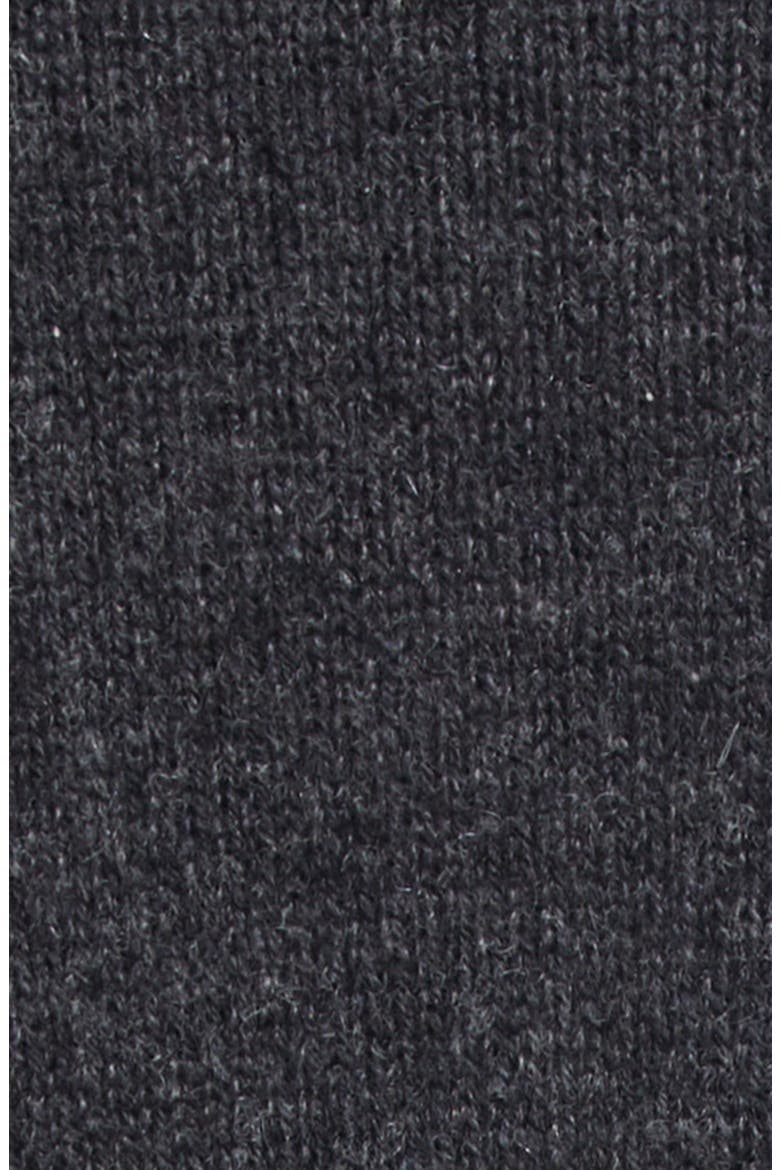 Nicola Contrast Cardigan, Alternate, color, CHARCOAL/ RED