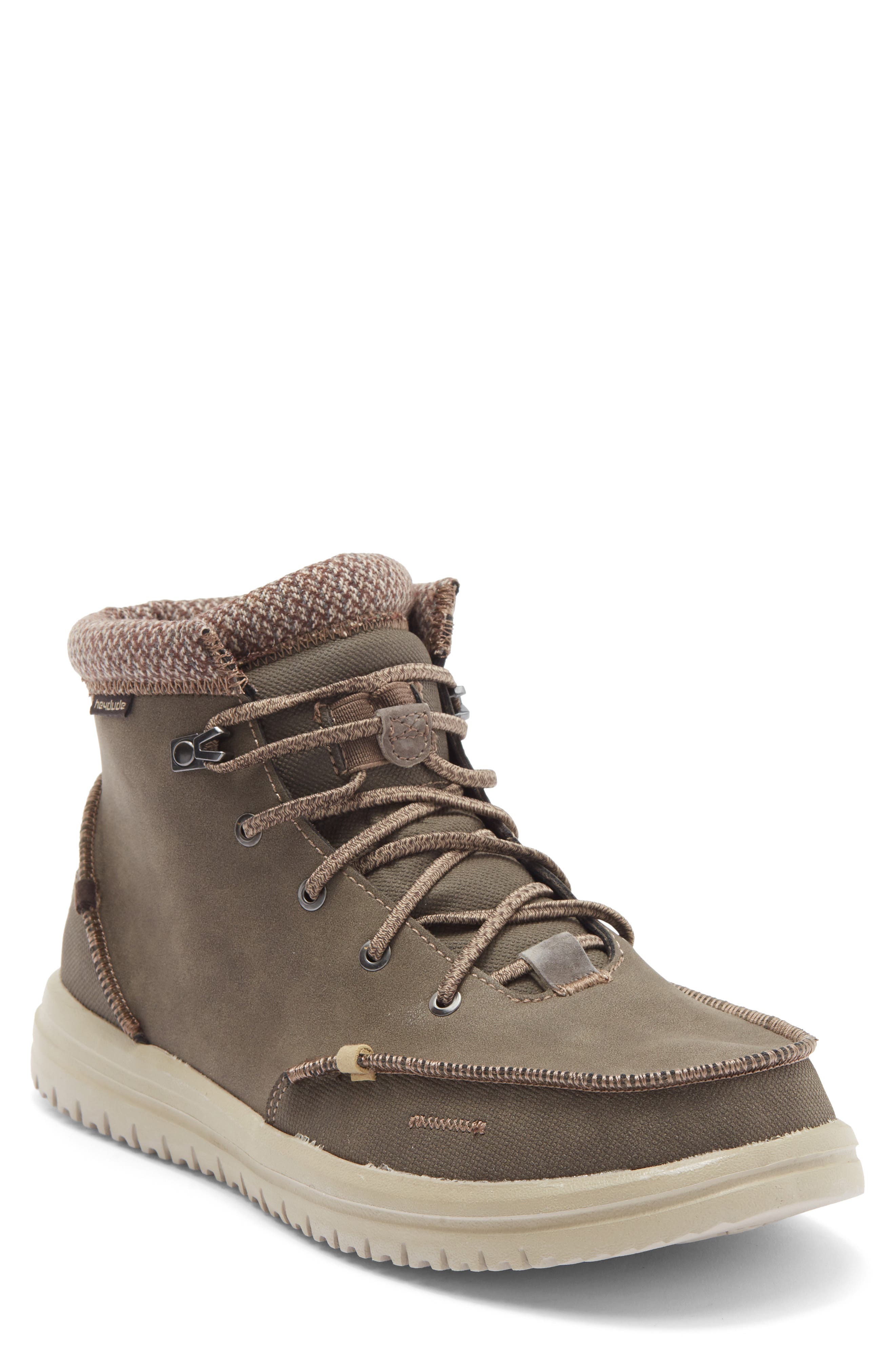 Hey Dude Bradley Water Resistant Boot, Main, color, 