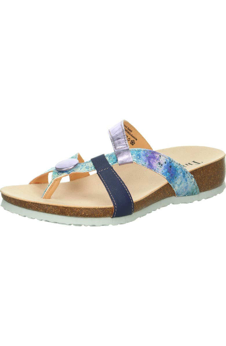 Think! 'Julia' Sandal, Main, color, Turkis/Kombi