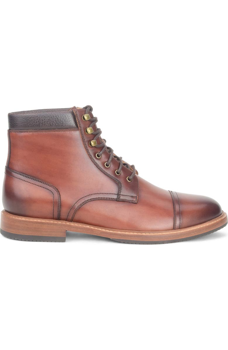 Warfield & Grand MMXXIV Cap Toe Boot, Alternate, color, Cognac