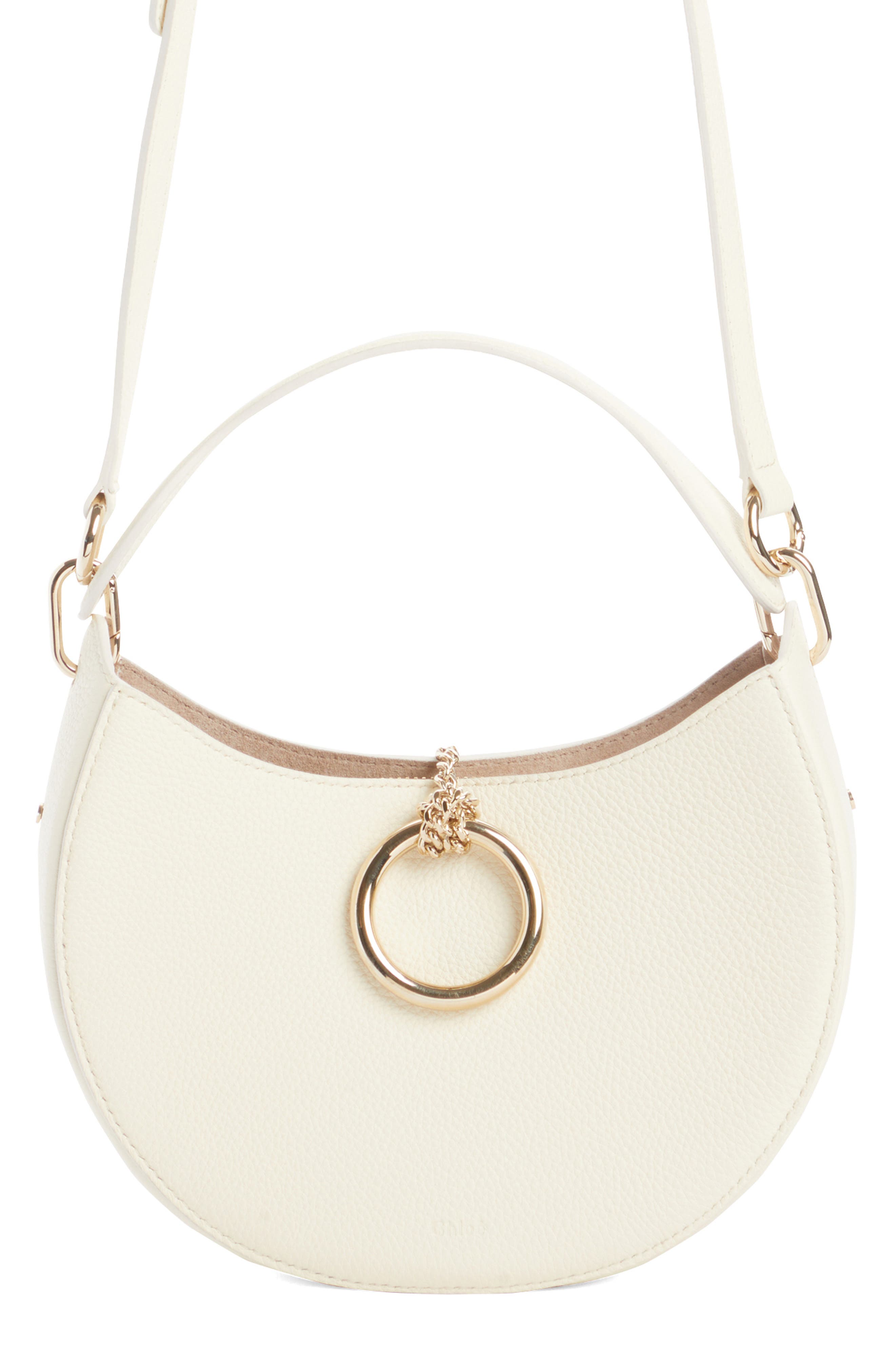 Chloé Small Arlene Leather Hobo, Main, color, 