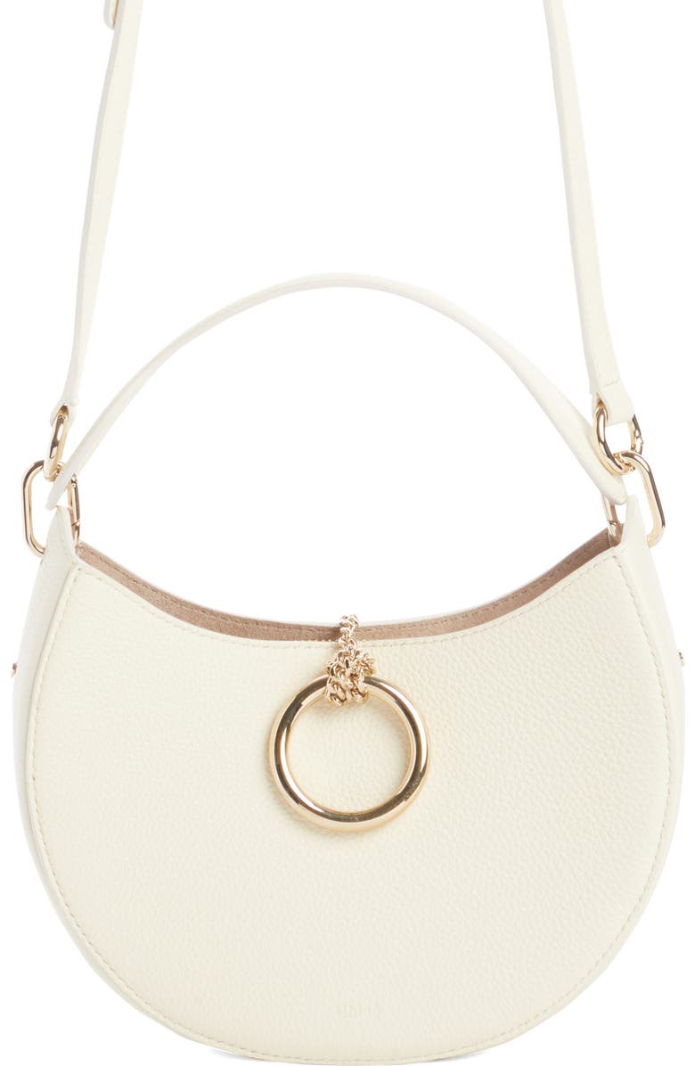 Chloé Small Arlene Leather Hobo, Main, color,