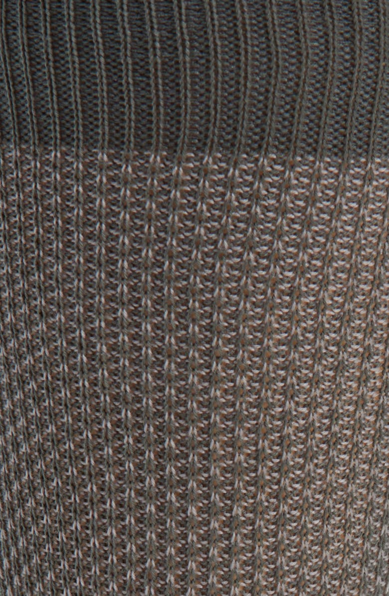 Canali Jacquard Knit Dress Socks, Alternate, color, Grey