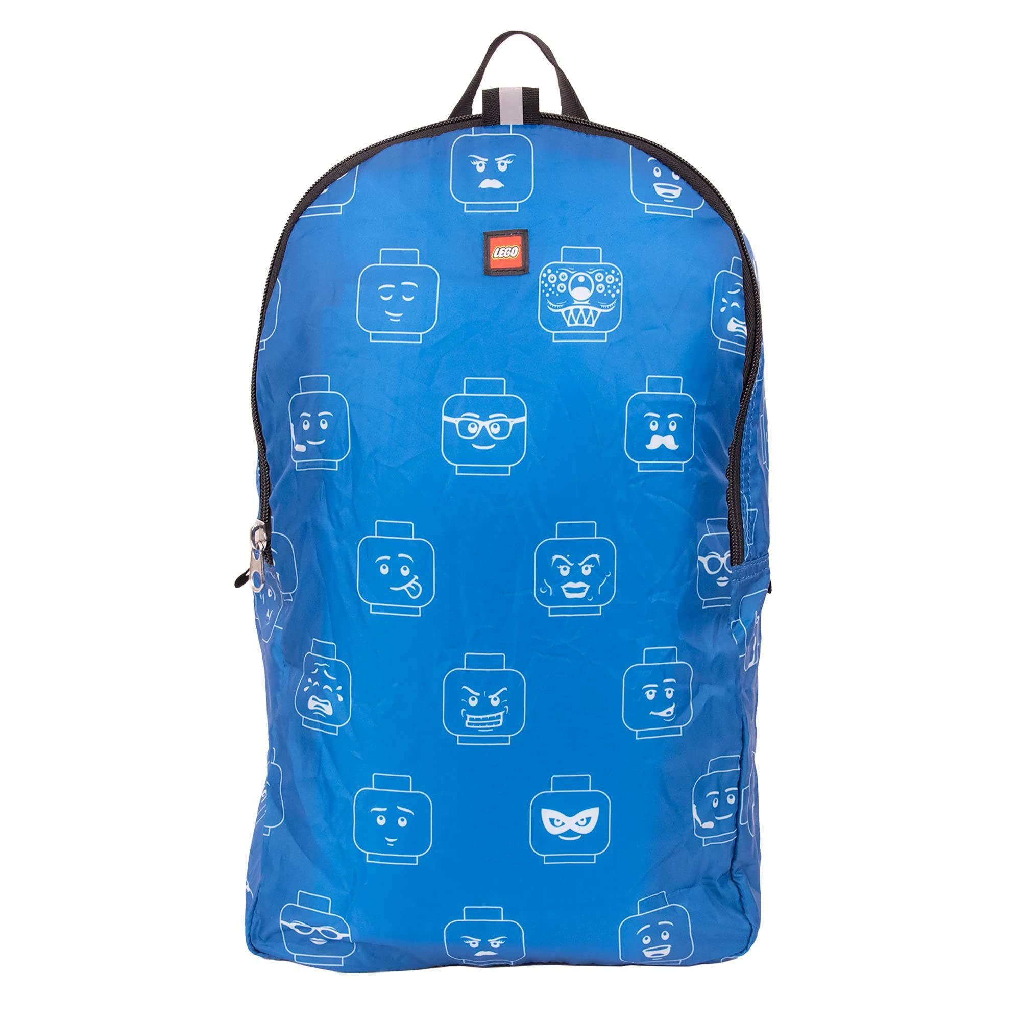 HAIKU Minifigure Packable Backpack W/ 6 Patches, Alternate, color, Iconic