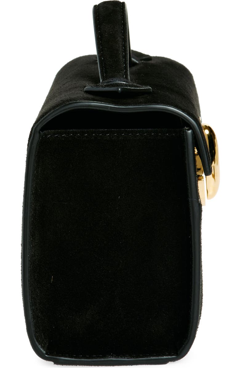 SAVETTE Symmetry Suede Top Handle Bag, Alternate, color,