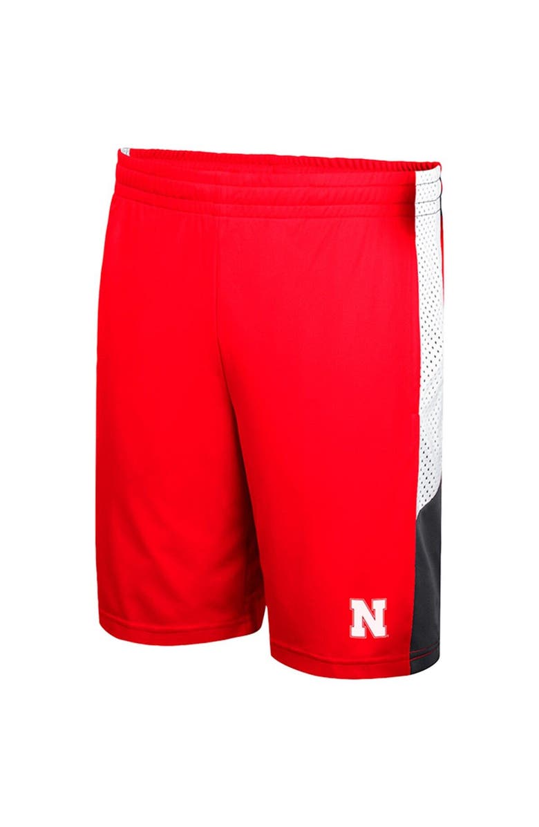 COLOSSEUM Men's Colosseum Scarlet Nebraska Huskers Very Thorough Shorts, Alternate, color, Scarlet