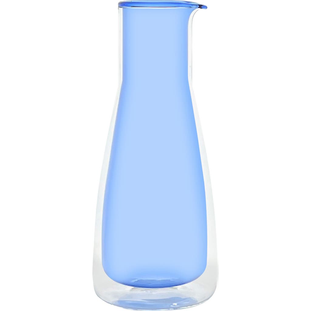 Cloudnola Rocks Glass Carafe In Blue