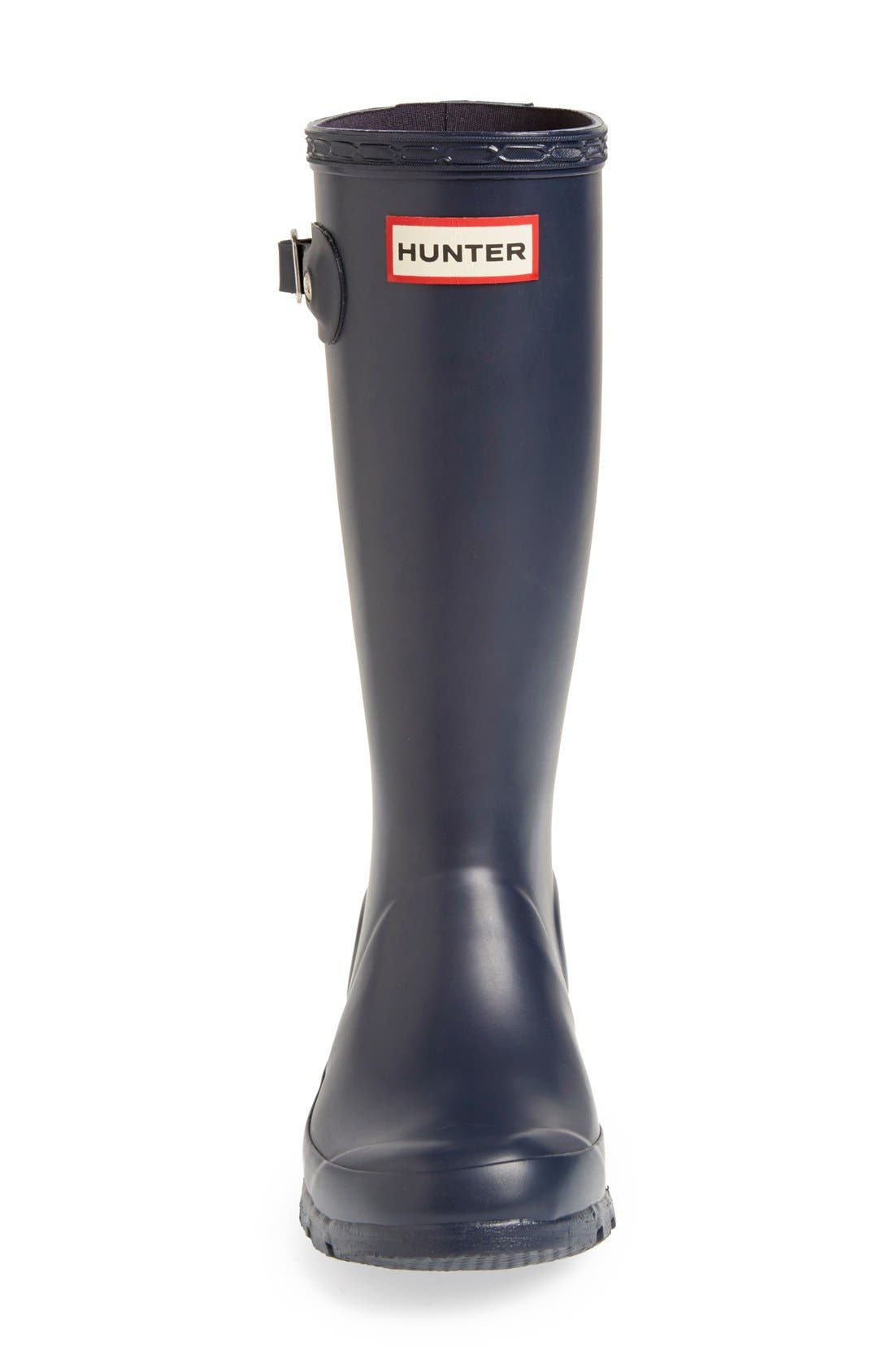 Hunter Kids' Original Rain Boot, Alternate, color, Navy