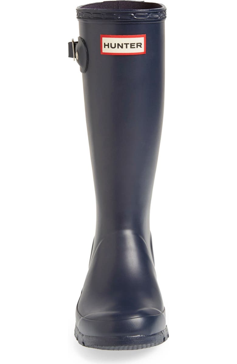 Hunter Kids' Original Rain Boot, Alternate, color, Navy