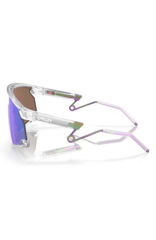 Oakley Bxtr 39mm Polarized Rectangular Sunglasses In Violet