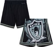 Mitchell & Ness Men's Mitchell & Ness  Black Las Vegas Raiders Big Face 7.0 Fashion Shorts