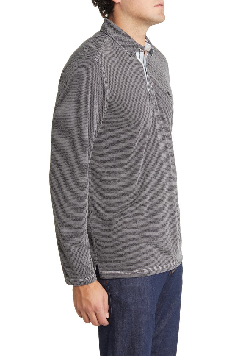 Tommy Bahama Paradise Cove Stripe Long Sleeve Polo, Alternate, color,