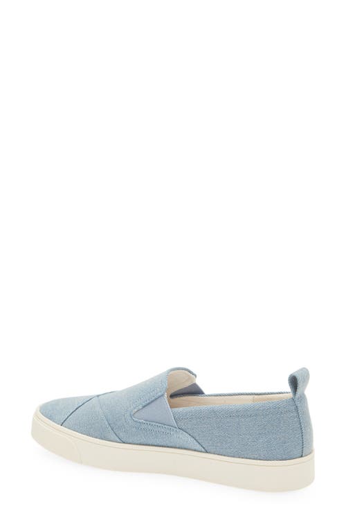 Nordstrom Rack Finegan Slip-on Sneaker In Blue Denim