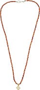 Madison Maison Faceted Beaded Charm Necklace