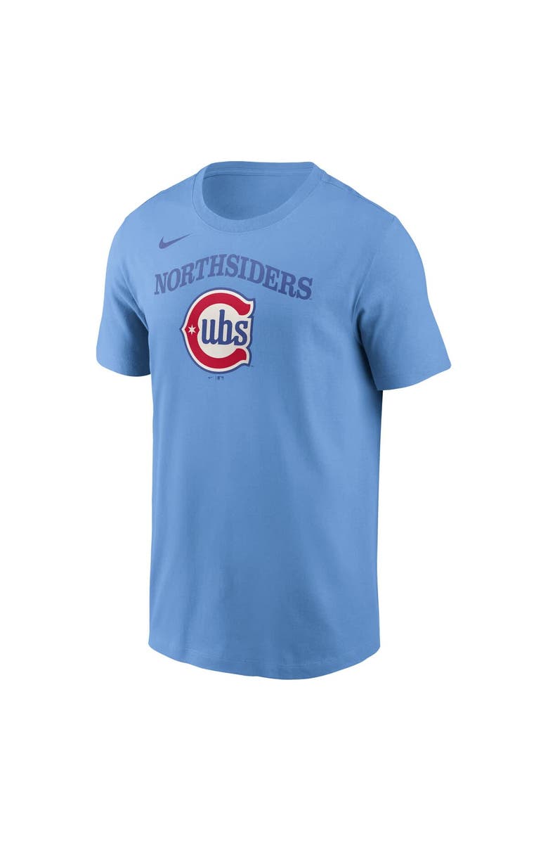 Nike Men's Nike Baby Blue Chicago Cubs Alternate T-Shirt, Alternate, color, Light Blue