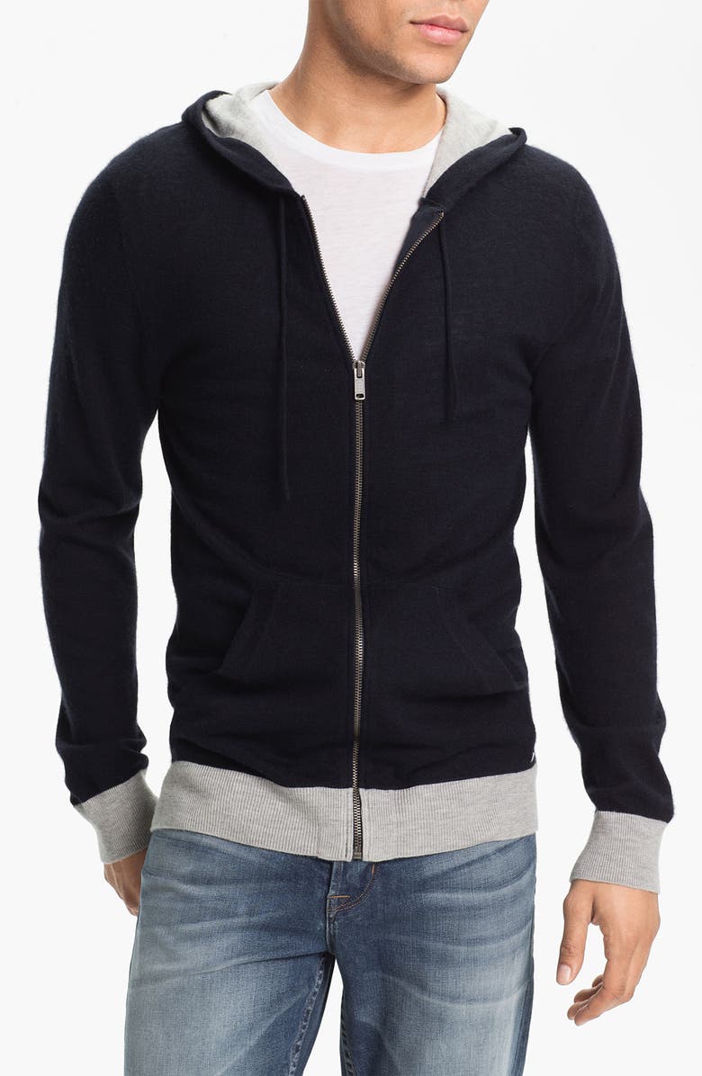 MARC BY MARC JACOBS 'Kilmer' Cashmere Knit Hoodie, Main, color, 