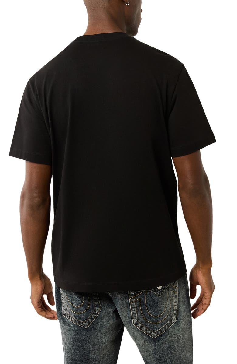 True Religion Gas Logo Graphic T-Shirt, Alternate, color, 