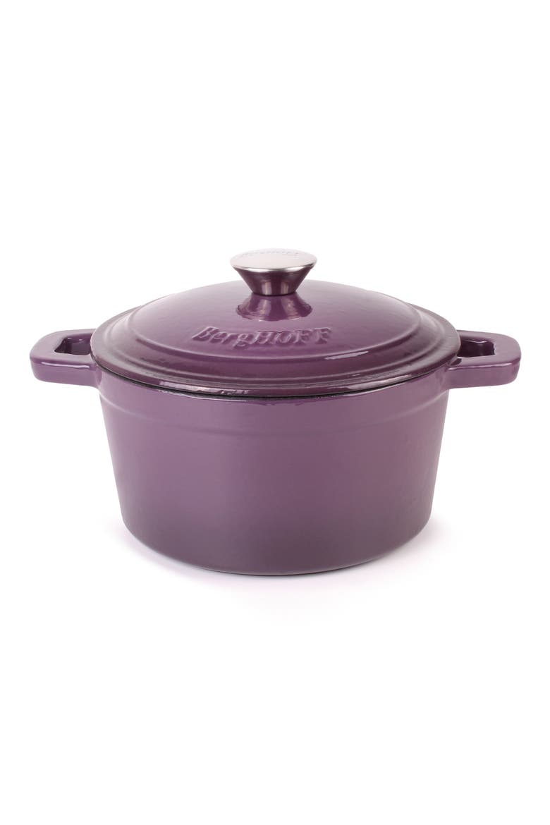 Neo Cast Iron 4-Piece Cookware Set, Alternate, color, PURPLE