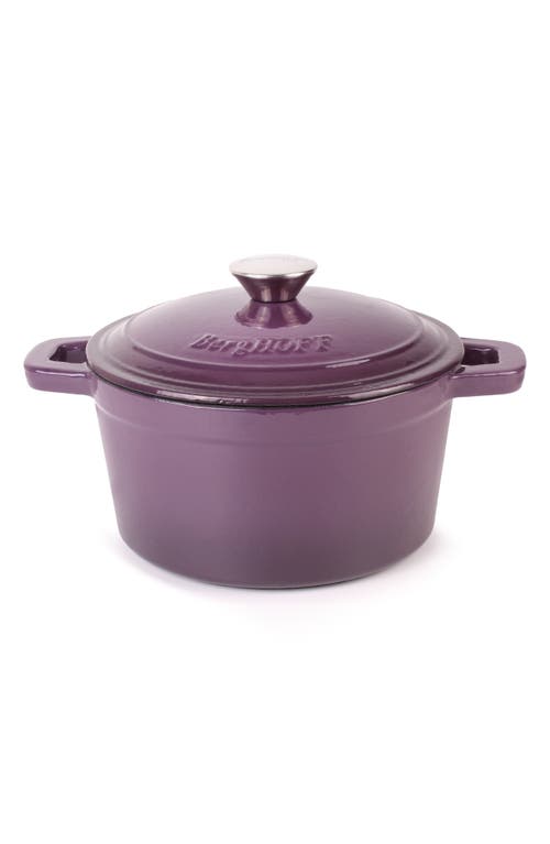 Berghoff Neo Cast Iron 4-piece Cookware Set In Purple