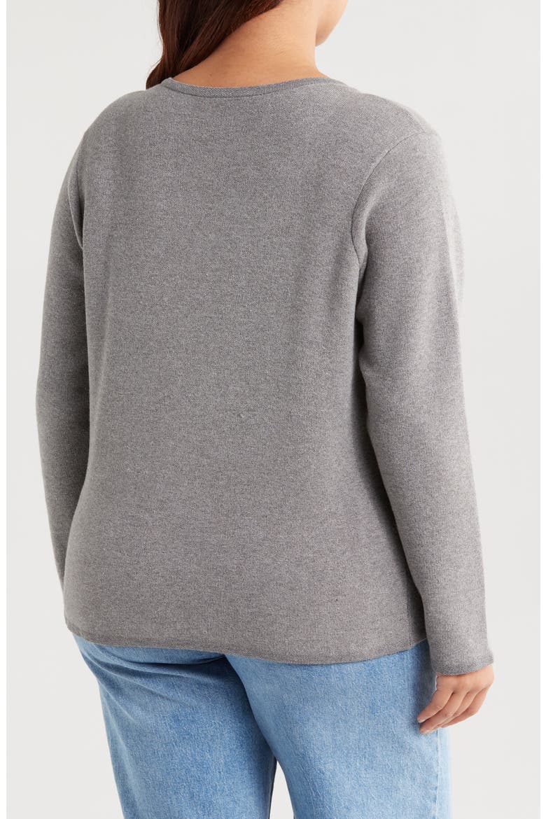 Celeste Crop Cardigan, Alternate, color, MEDIUM HEATHER GREY