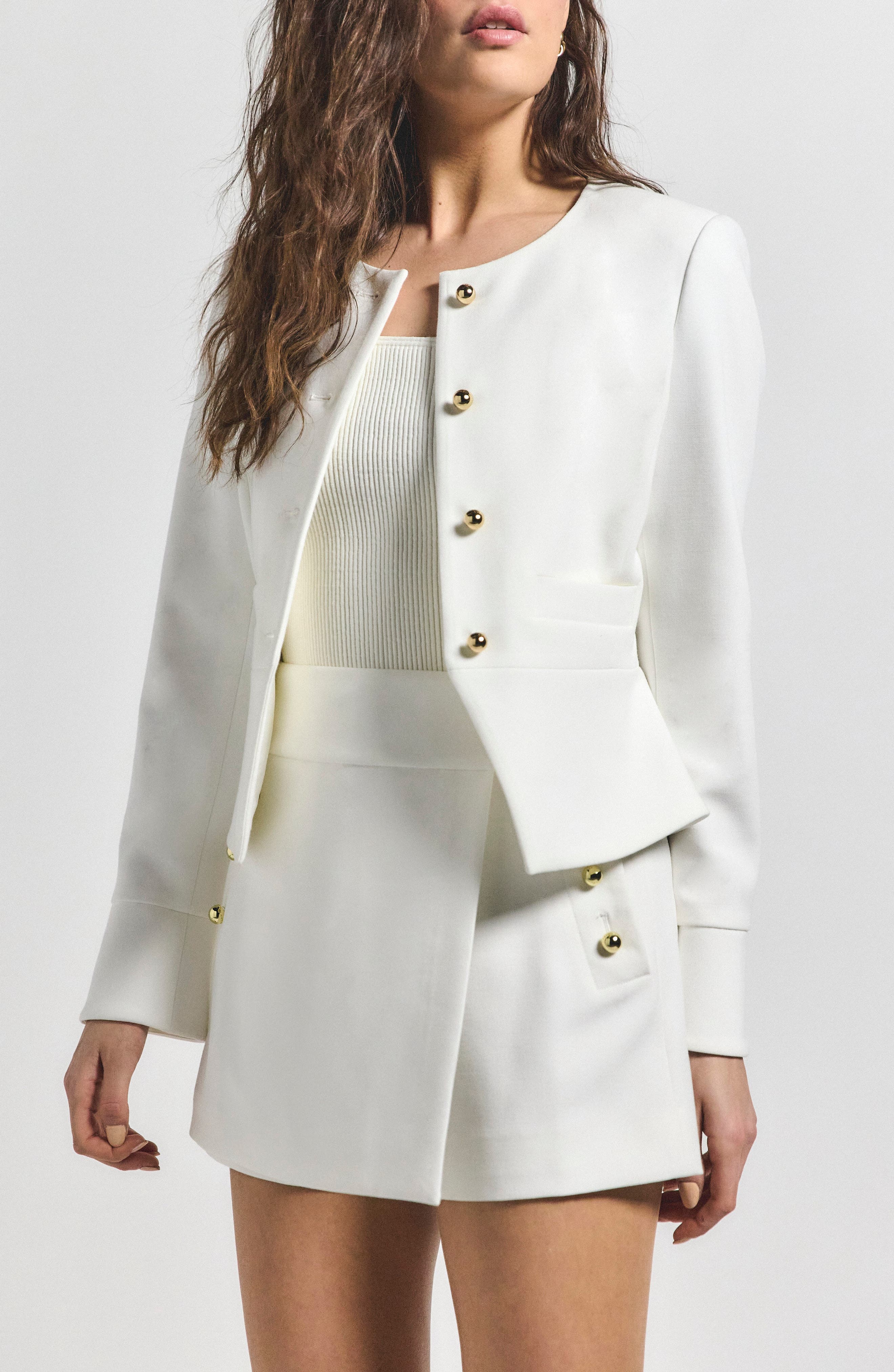 Derek Lam 10 Crosby Elizabeth Peplum Jacket