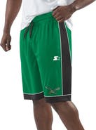 STARTER Men's Starter  Green Philadelphia Eagles Vintage Logo Fan Favorite Shorts