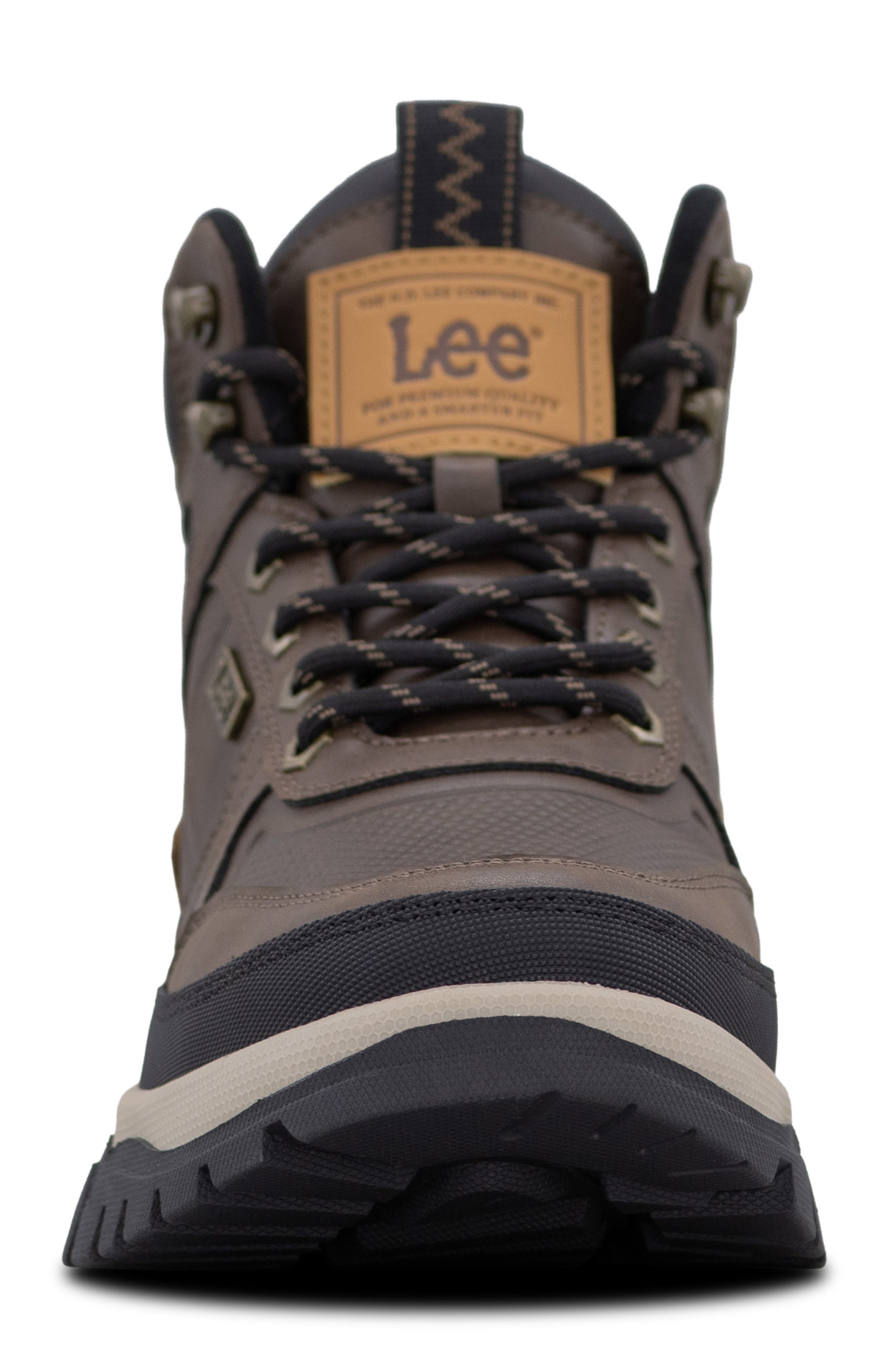Ryder Lace Up Boot, Alternate, color, DARK BROWN/ TOBACCO
