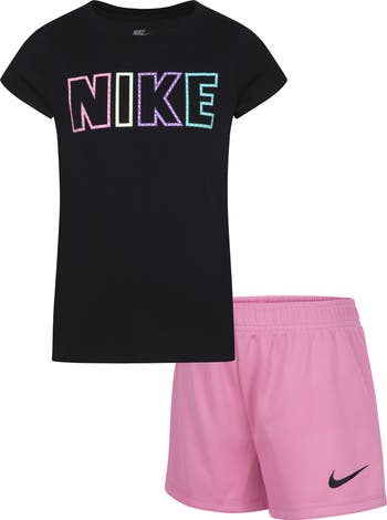 Kids' Femme Pop Short Sleeve T-Shirt & Shorts Set
