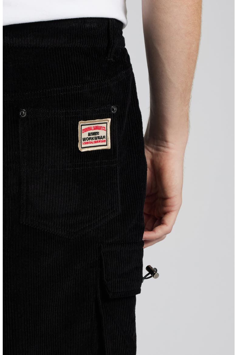 Laurel Corduroy Pants, Alternate, color, BLACK