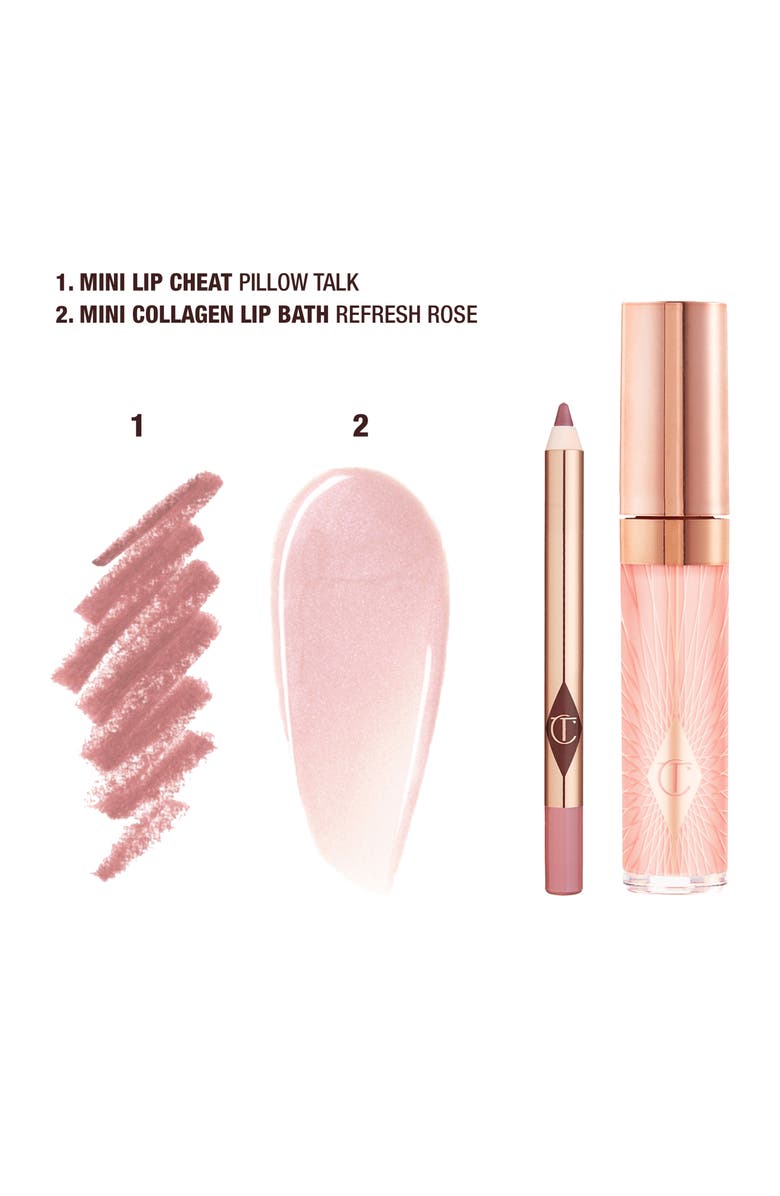 Charlotte Tilbury Glossy Lip Duo $28 Value, Alternate, color, Fresh Pink