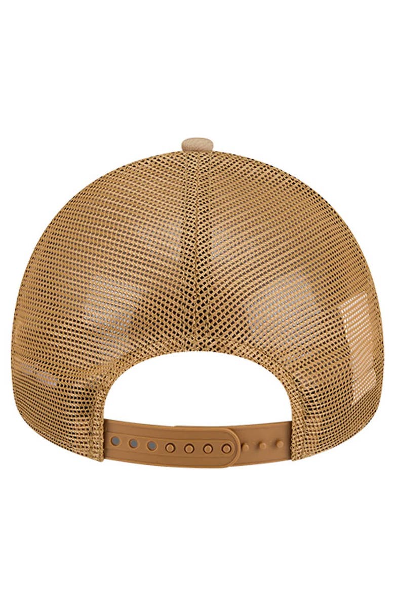 New Era Men's New Era Tan Los Angeles Chargers Wheat Camo 9FORTY Adjustable Hat, Alternate, color, Tan