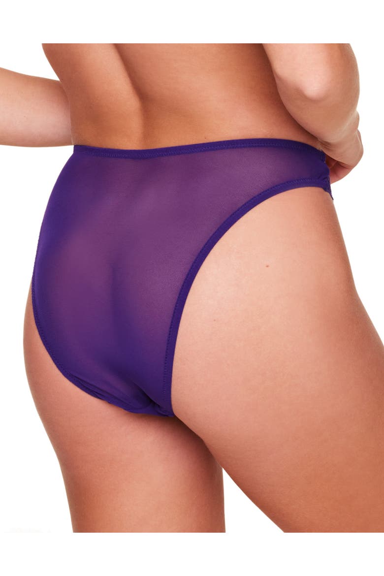 Rubie Brazilian Panties, Alternate, color, Dark purple