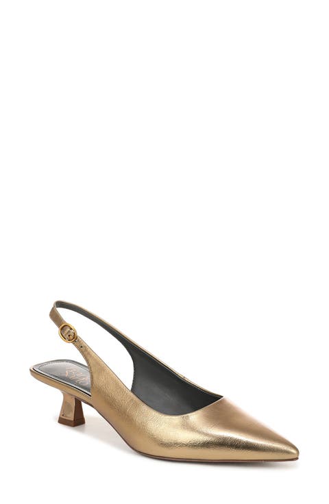 Jaden Pointed Toe Slingback Pump (Women)
