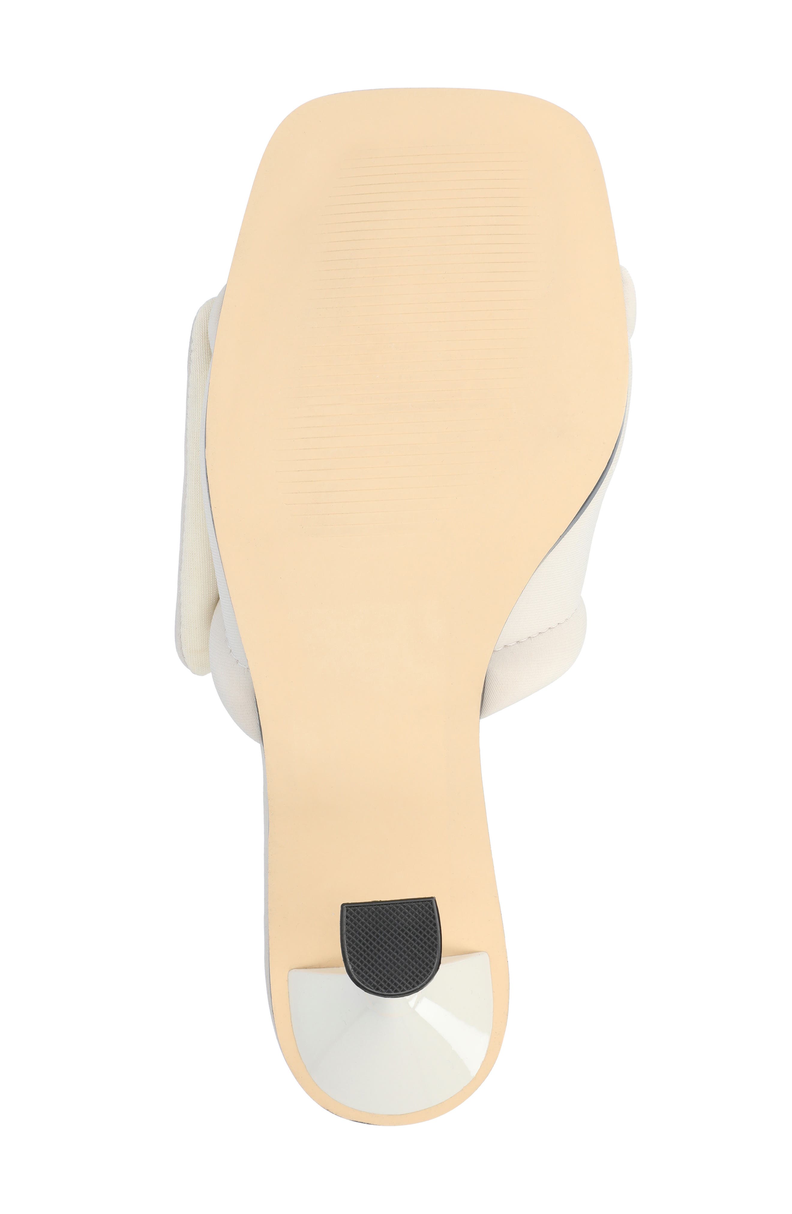 Journee Collection Addriel Slide Sandal, Alternate, color, Bone