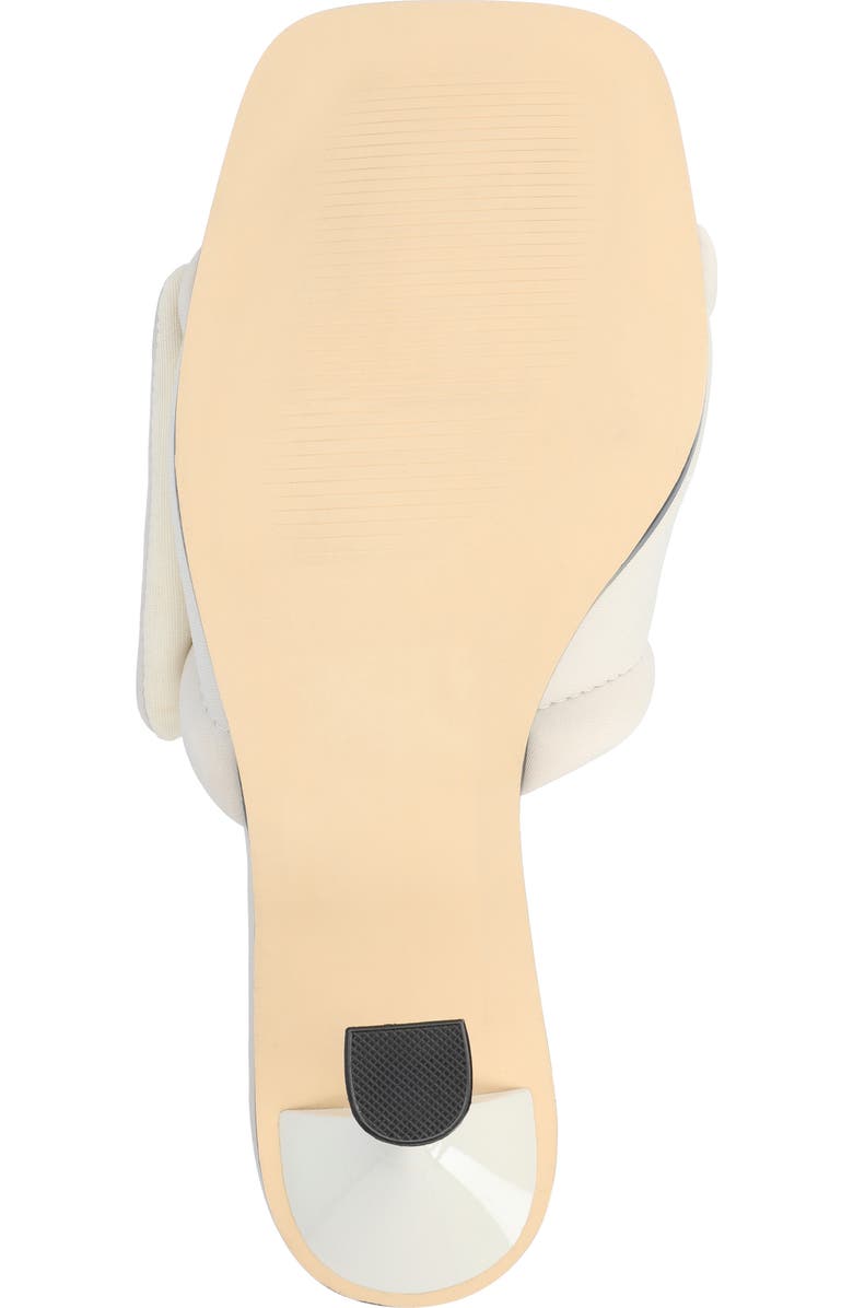 Journee Collection Addriel Slide Sandal, Alternate, color, Bone