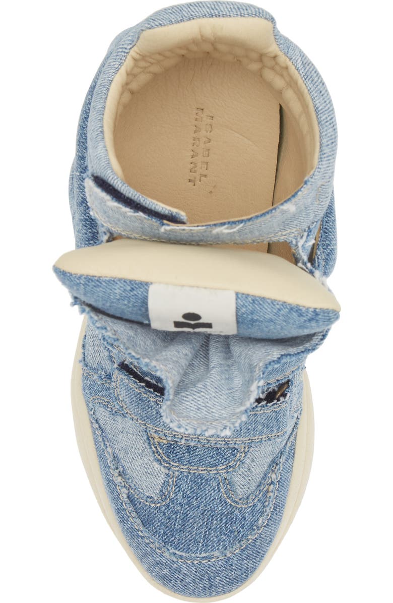 Isabel Marant Balskee Hidden Wedge High Top Sneaker, Alternate, color,