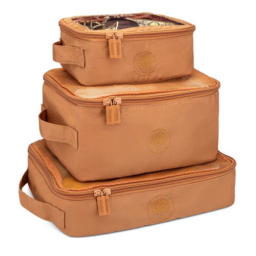 Parker Baby Co. Packing Cube Set In Desert Star