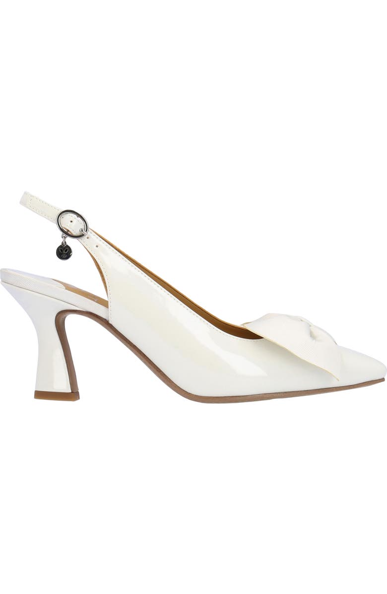 J. Reneé Harlan Slingback Pump, Alternate, color, White