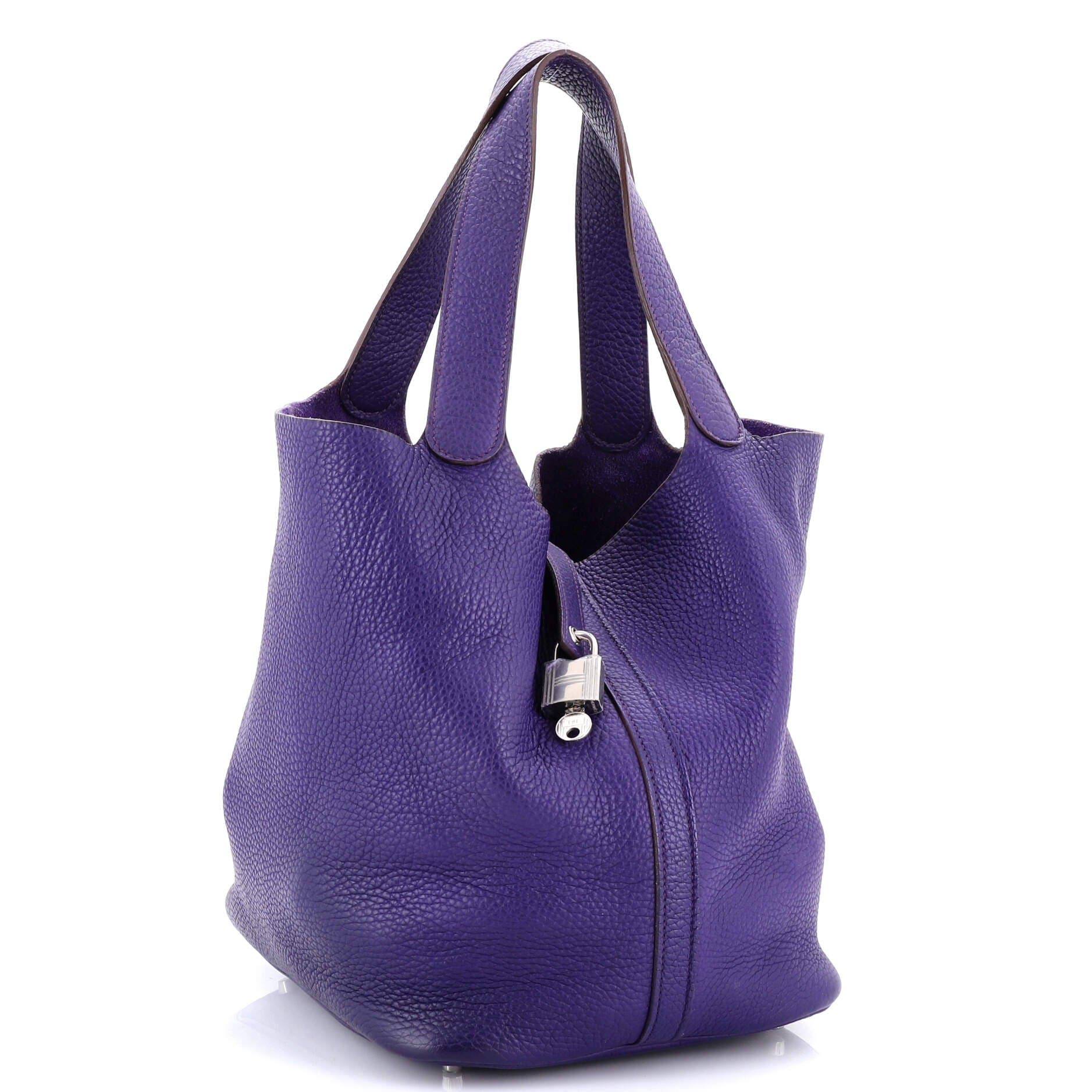 Pre-Owned Hermes Picotin Lock Bag Clemence GM, Alternate, color, 