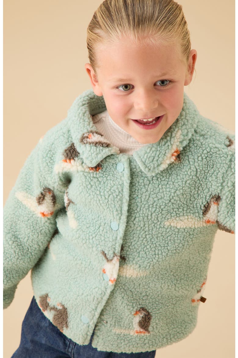 Penguin Borg Shacket, Alternate, color, Rainwash