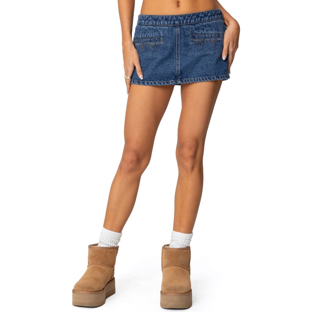 EDIKTED EDIKTED ANITA DENIM MINI SKORT