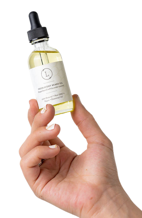 Lizush Natural Handmade Beard Oil Beard Softener Beard Moisture Beard Care In Natural Brown
