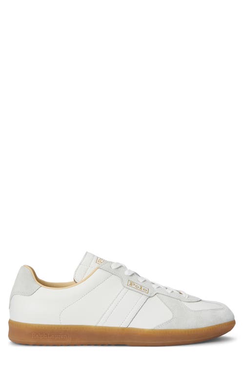 Polo Ralph Lauren Field Court 100 Sneaker In Neutral