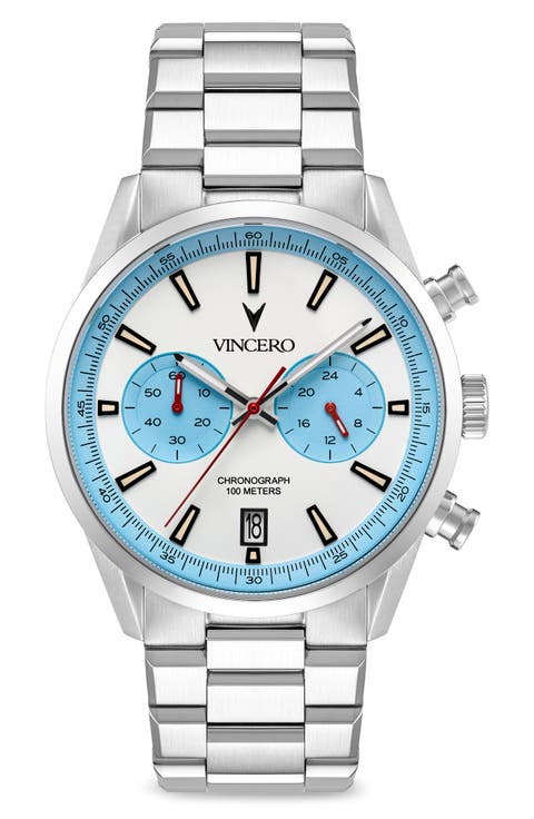 The Chrono S3 Chronograph Bracelet Watch, 43mm