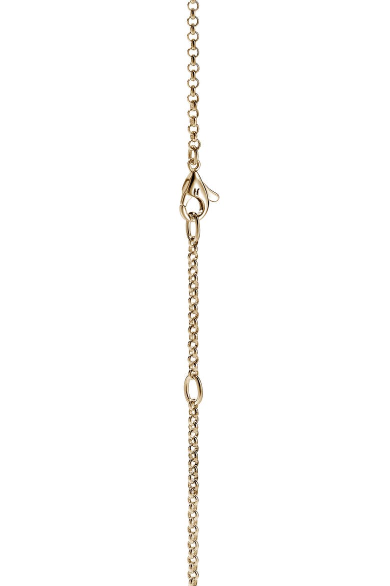 Essentials 14k Gold Linked Necklace, Alternate, color, GOLD