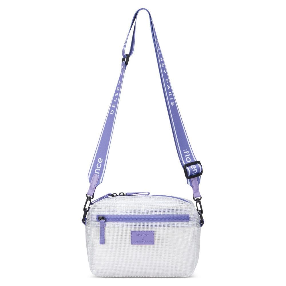 Florence by Mills City Breeze Crossbody Bag, Alternate, color, Transparent White