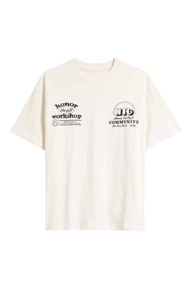 Workshop Graphic T-Shirt, Alternate, color, BONE