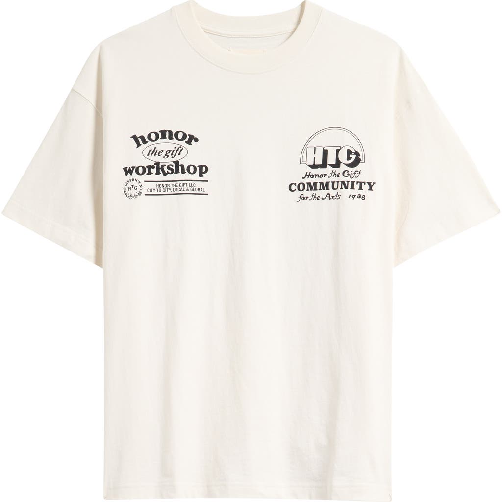 Honor The Gift Workshop Graphic T-shirt In White